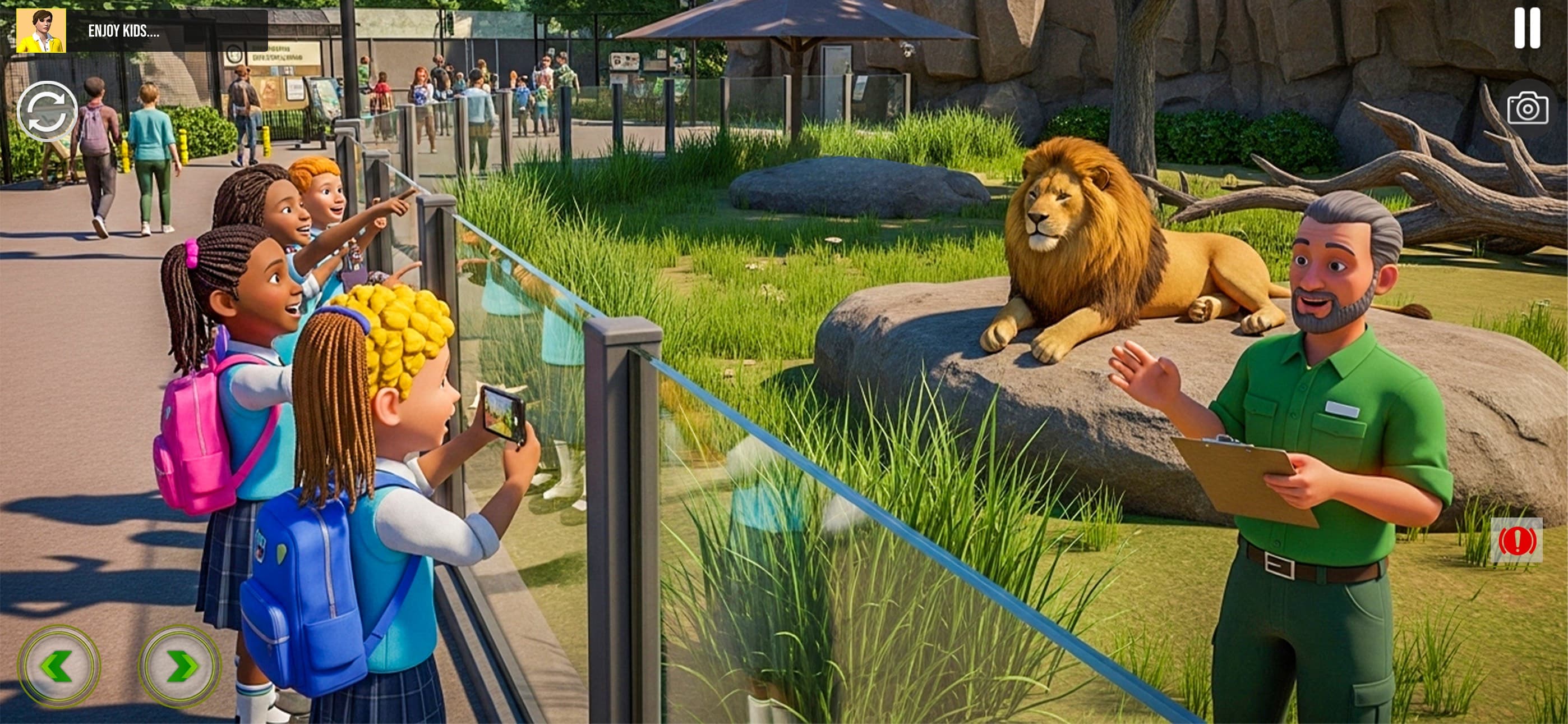 City Zoo Creation Idle Tycoon screenshot 3 - screenshot