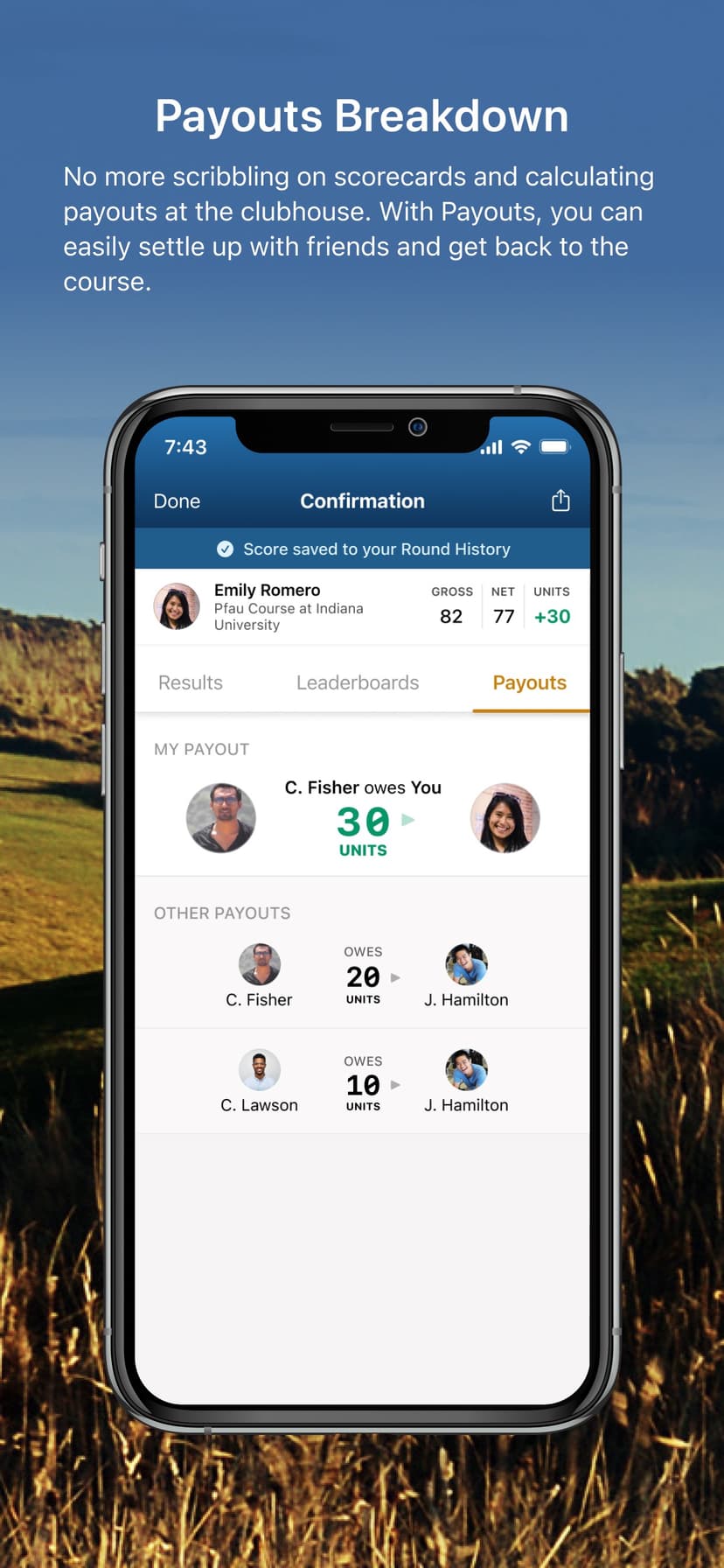 GolfNow Compete screenshot 6 - screenshot