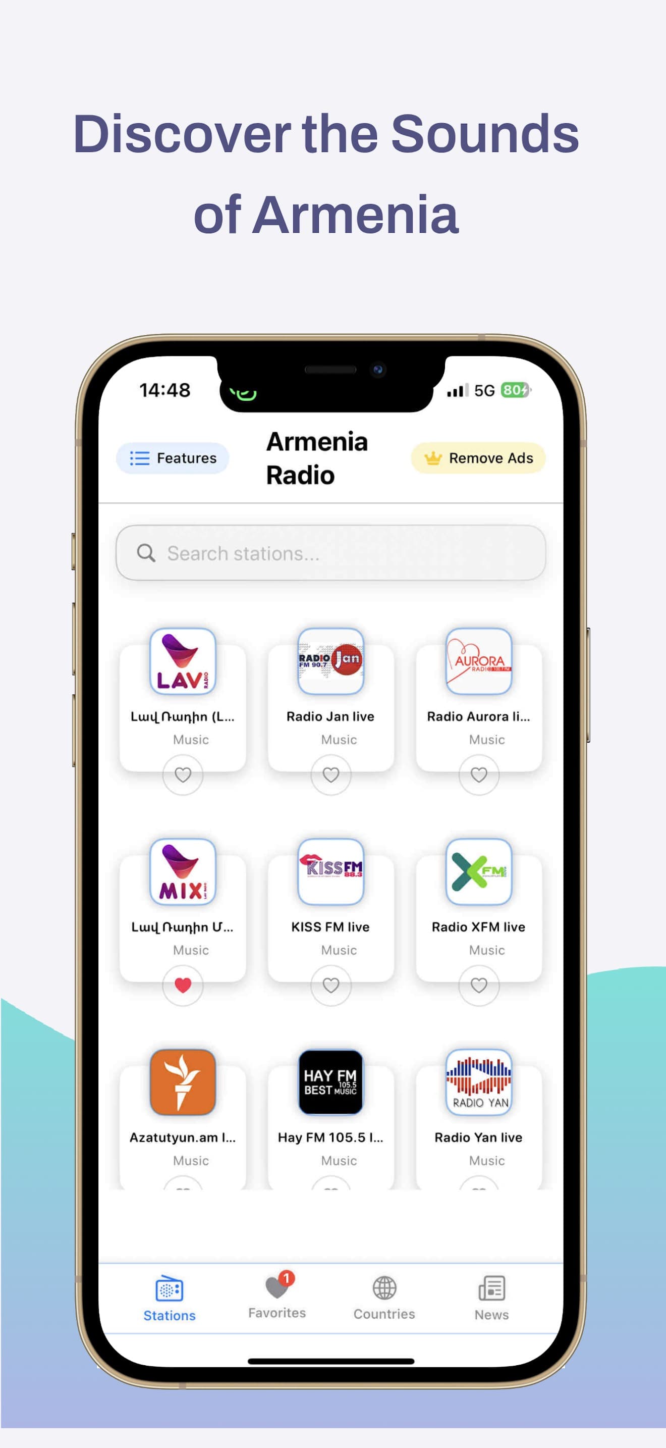 Armenia Music Stations & News screenshot 1 - screenshot