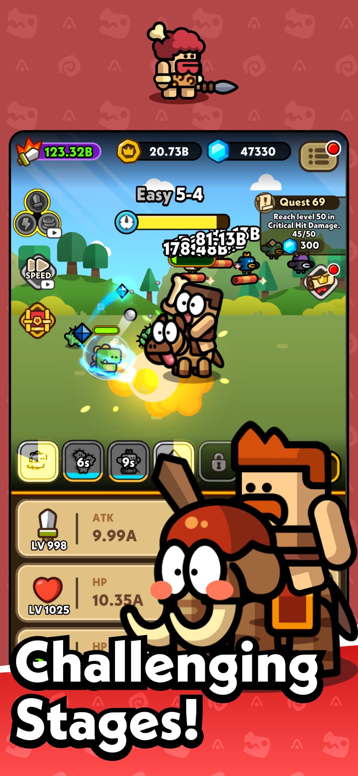 Hero Dino®: Idle RPG screenshot 5 - screenshot