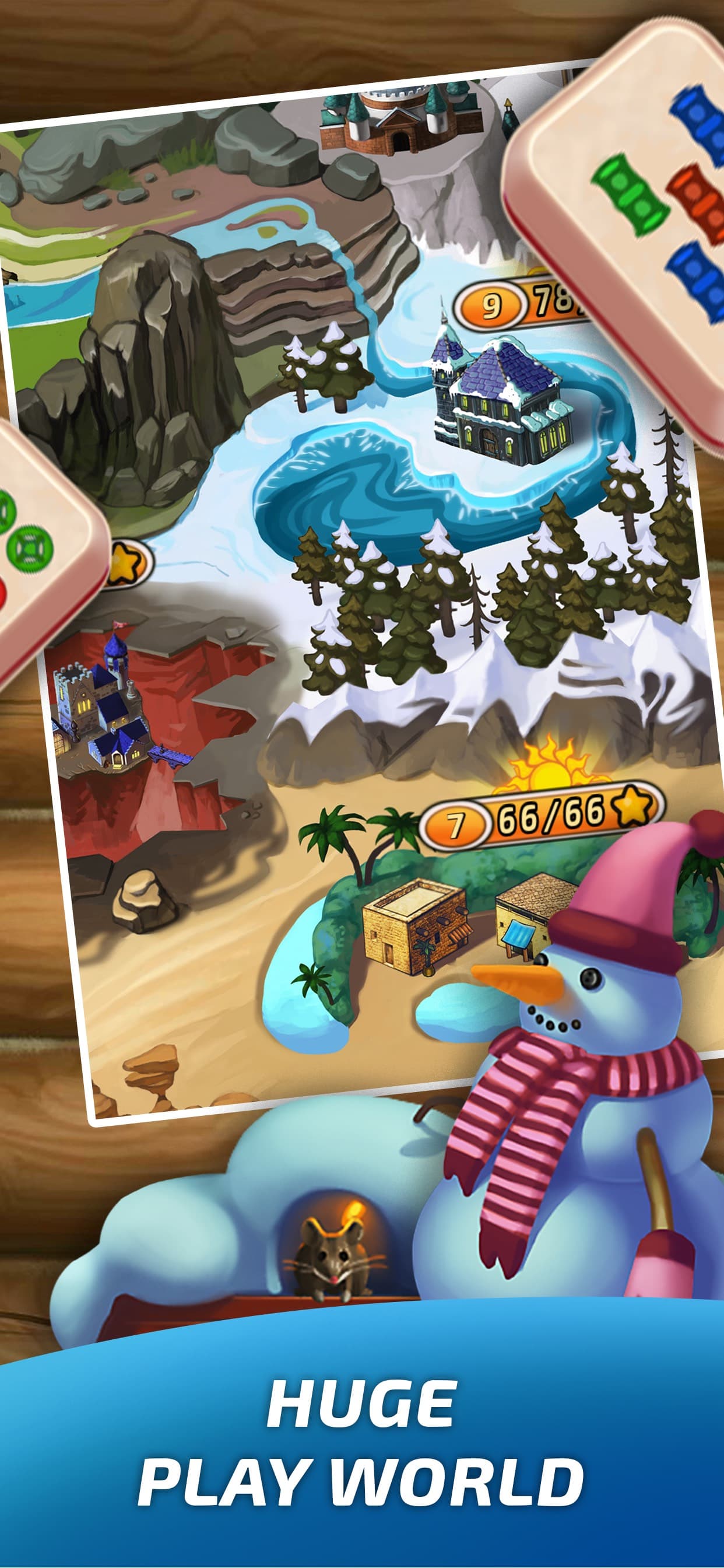 Mahjong Village Solitaire game screenshot 4 - screenshot