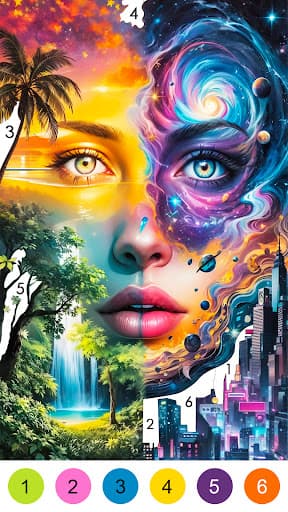 Fantasy Color-Paint By Number screenshot 15 - screenshot