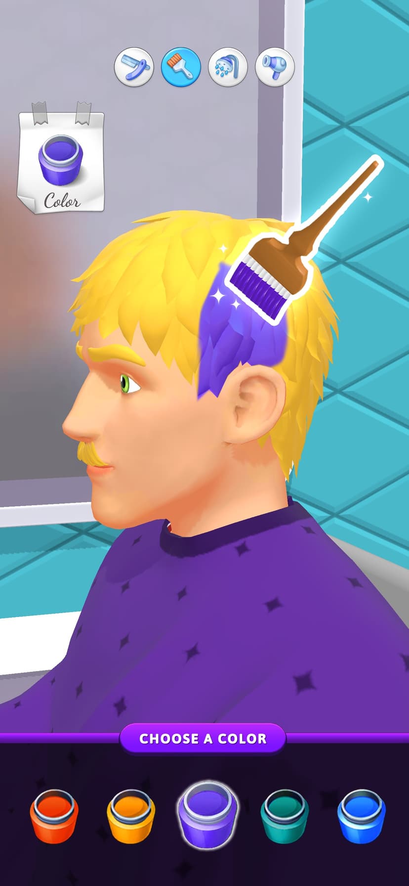Hair Tattoo: Barber Shop Game screenshot 6 - screenshot