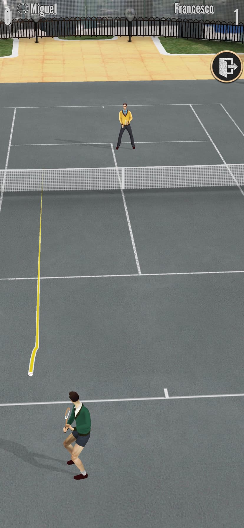 Tennis Game in Roaring ’20s screenshot 1 - screenshot