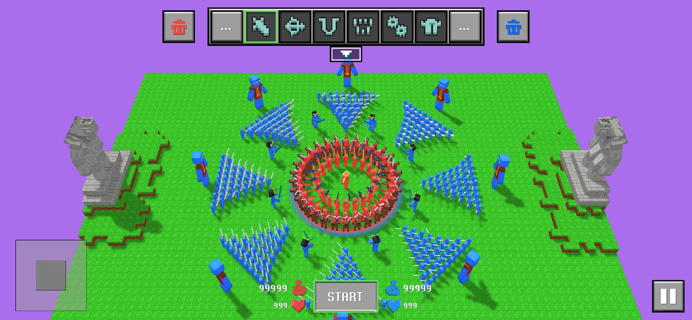 Blocky Ragdoll Battle screenshot 5 - screenshot