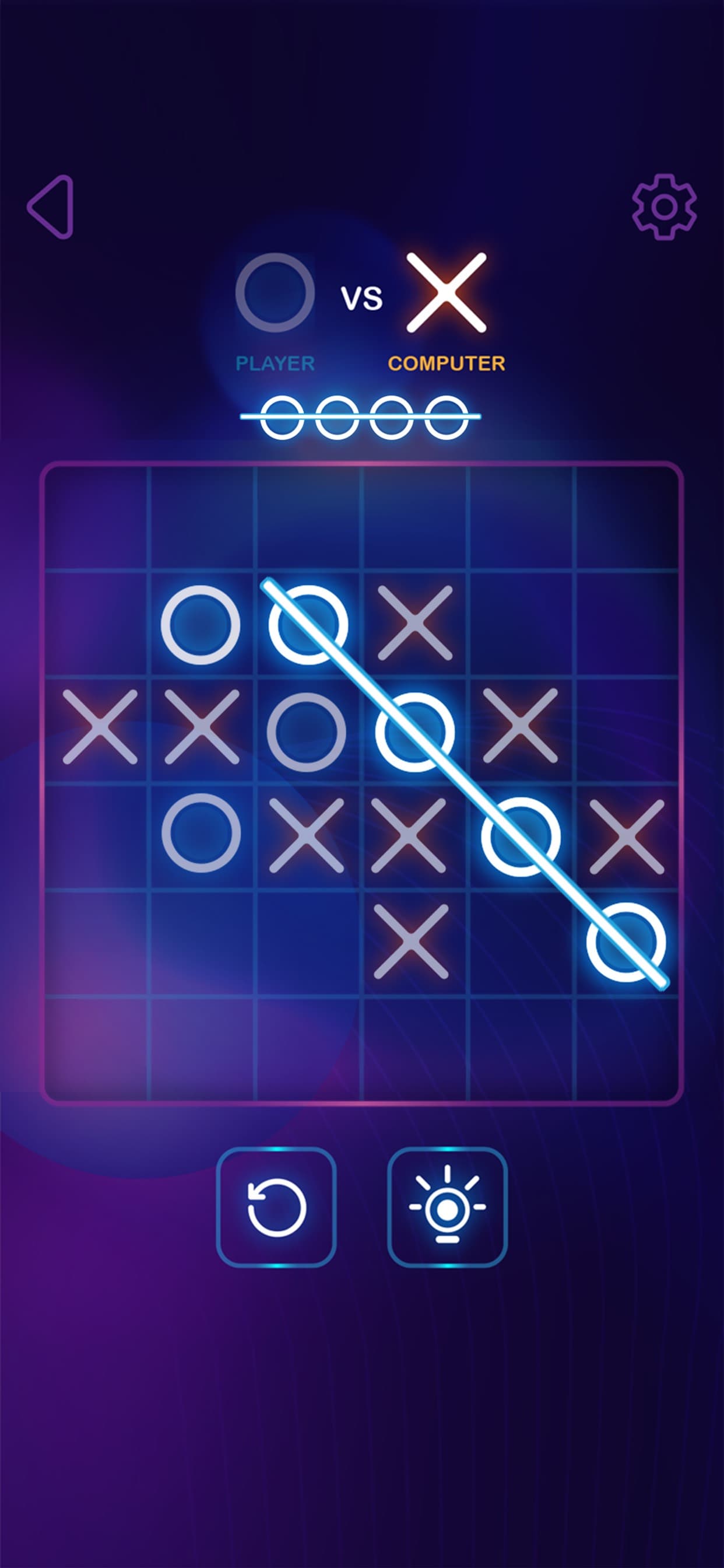 Tic Tac Toe 2 Player: XO Game screenshot 2 - screenshot