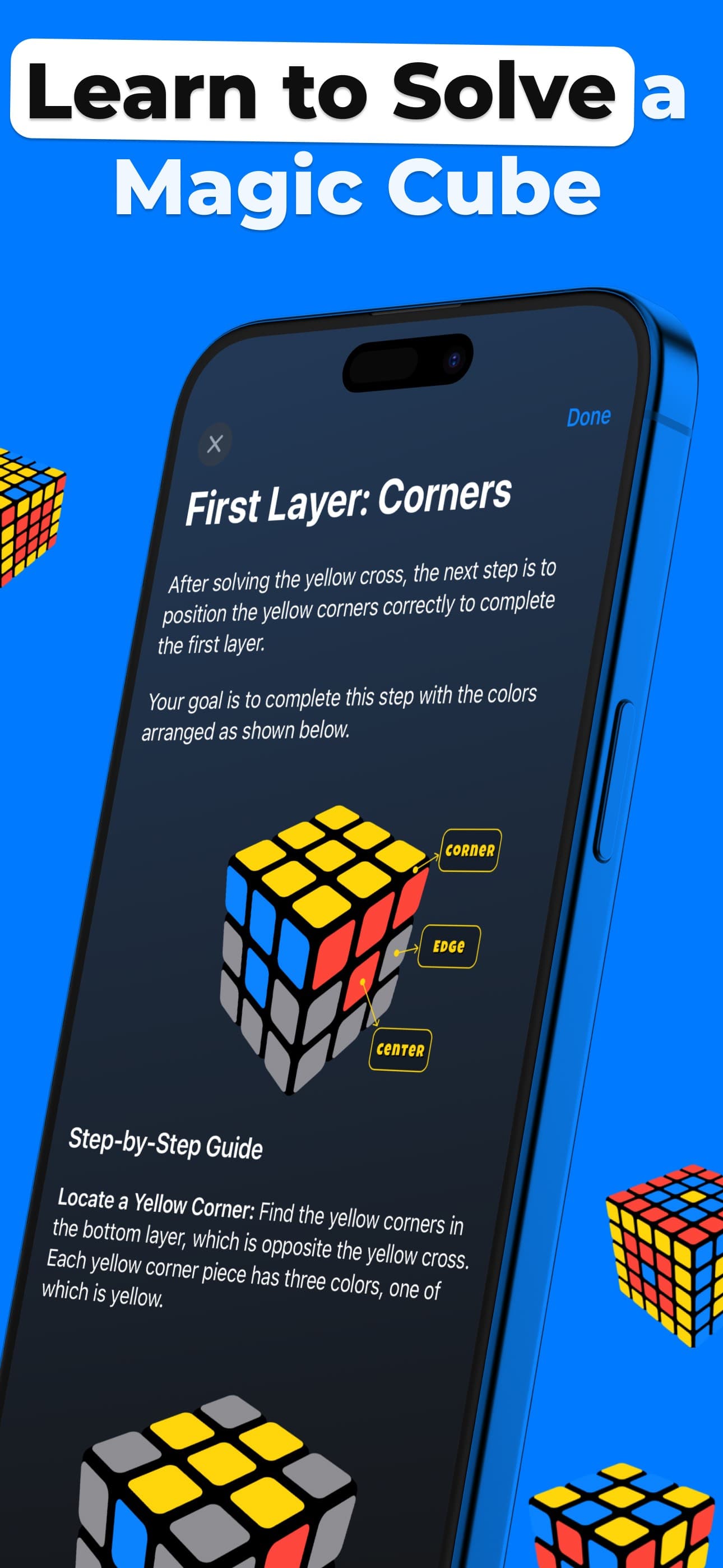 Cube Solver for Rubik's Puzzle screenshot 6 - screenshot
