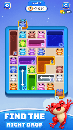 Frog Away: Color Hole screenshot 5 - screenshot