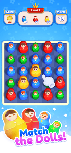 Dolls Stack: Match & Merge! screenshot 1 - screenshot