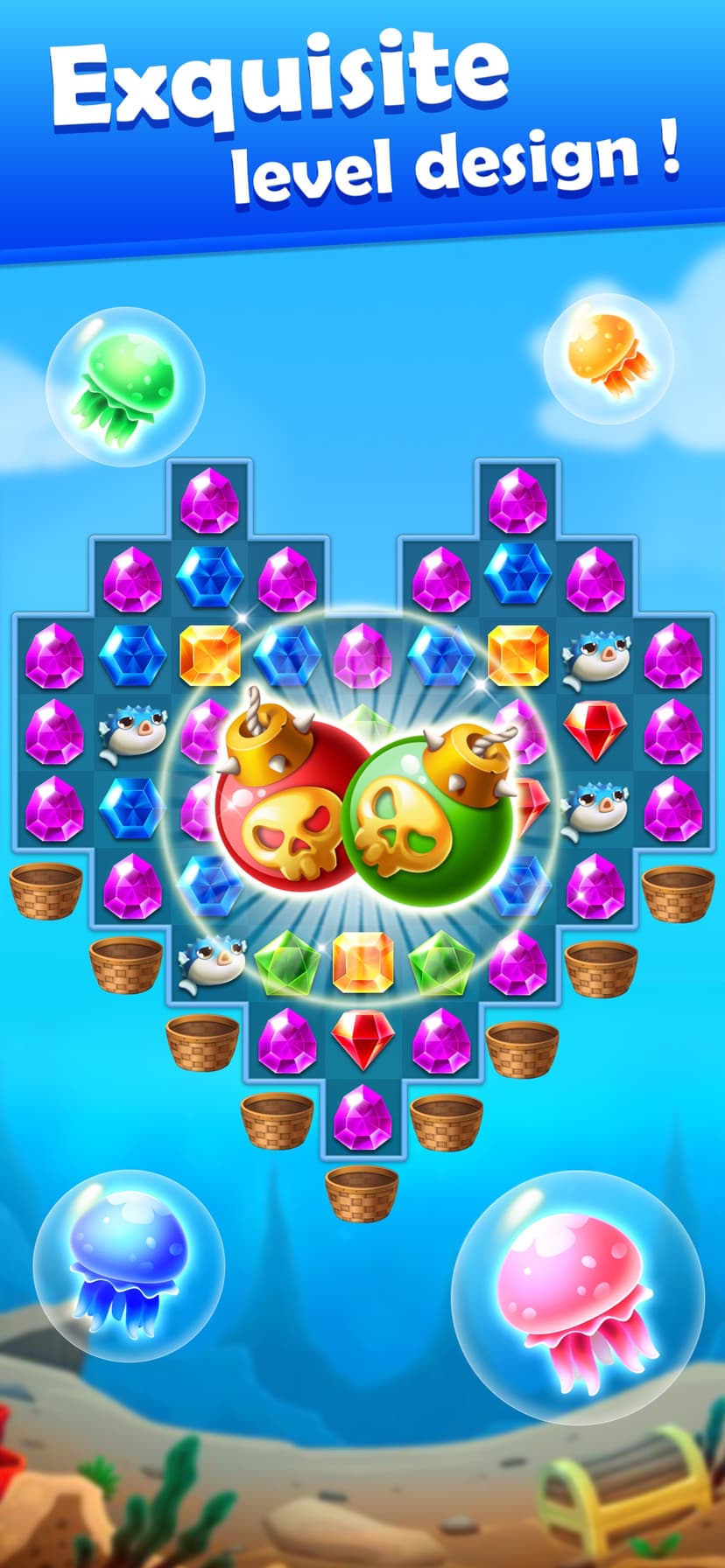 Jewel Pirate - Matching Games screenshot 5 - screenshot