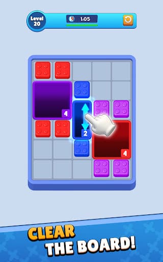 Drop Block: Color Puzzle screenshot 1 - screenshot