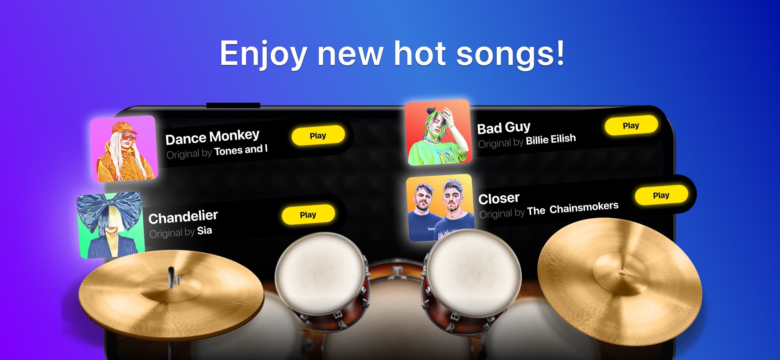 Drums: Learn & Play Beat Games screenshot 1 - screenshot
