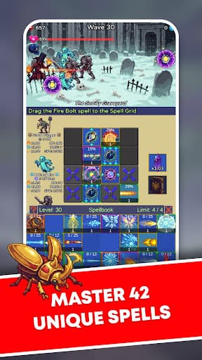 Tap Wizard Realms - Idle Magic screenshot 1 - screenshot