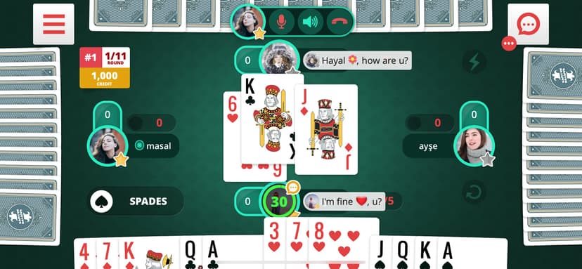 Spades Auction screenshot 1 - screenshot
