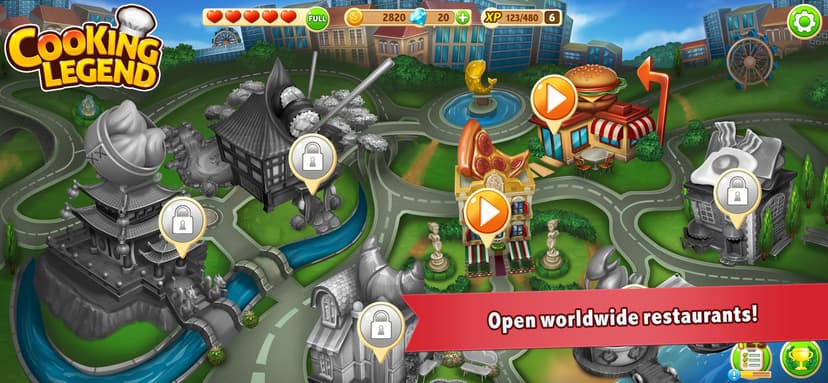 Cooking Legend Restaurant Game screenshot 5 - screenshot