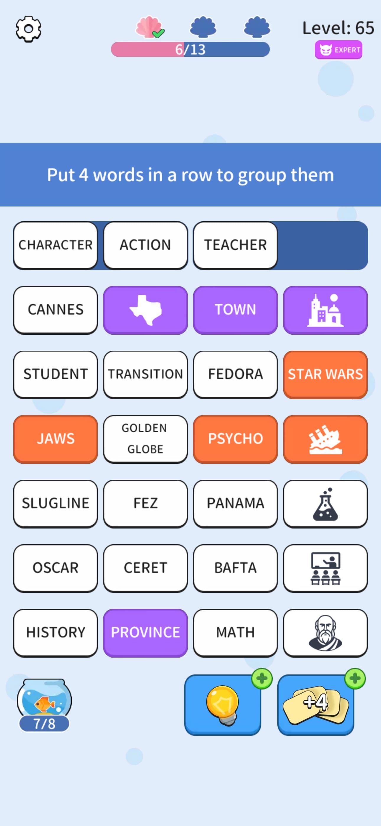 Association Sort -Connect Word screenshot 4 - screenshot