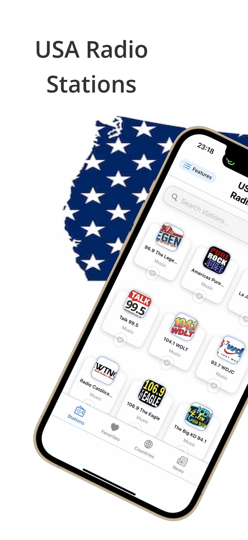Radio USA: Live AM FM Stations screenshot 1 - screenshot