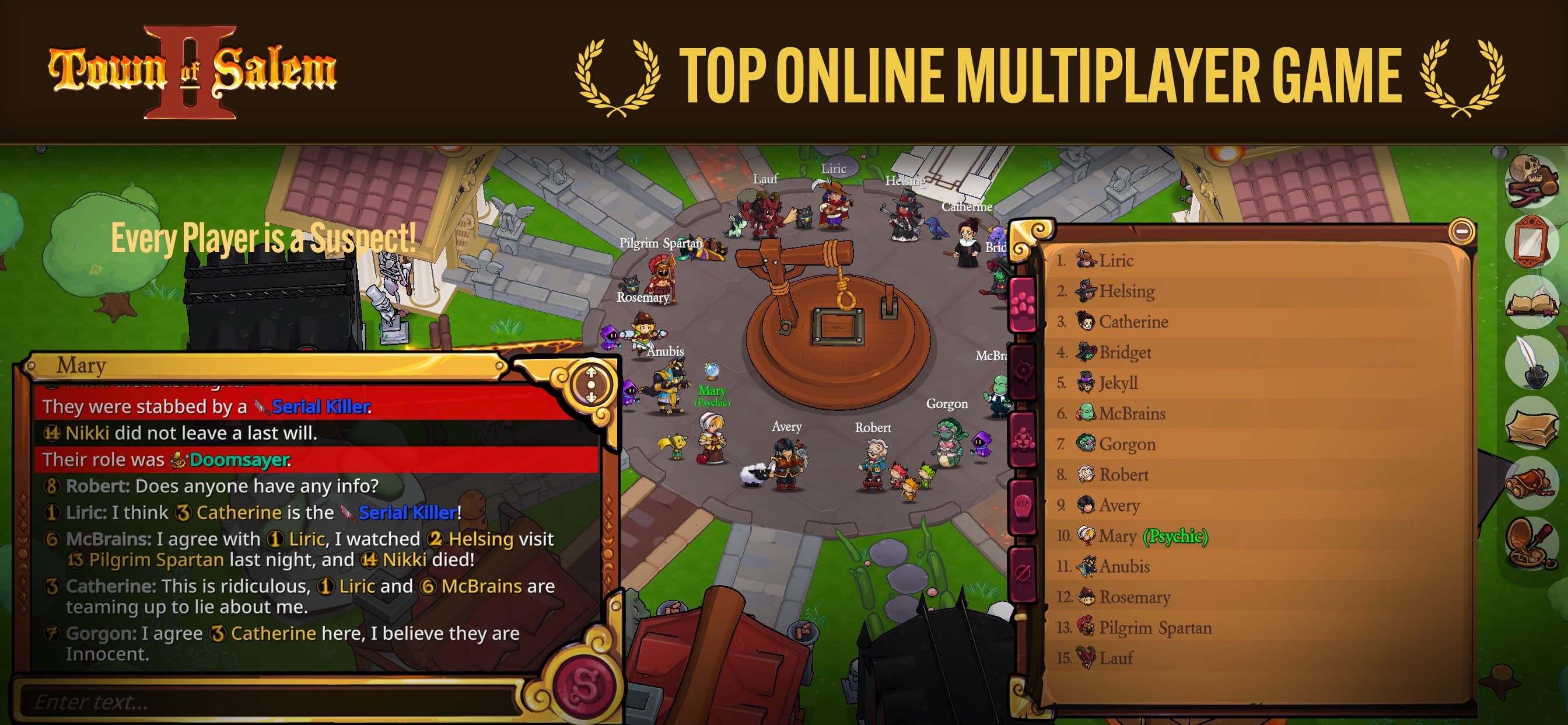 Town of Salem 2 | Online Game screenshot 1 - screenshot