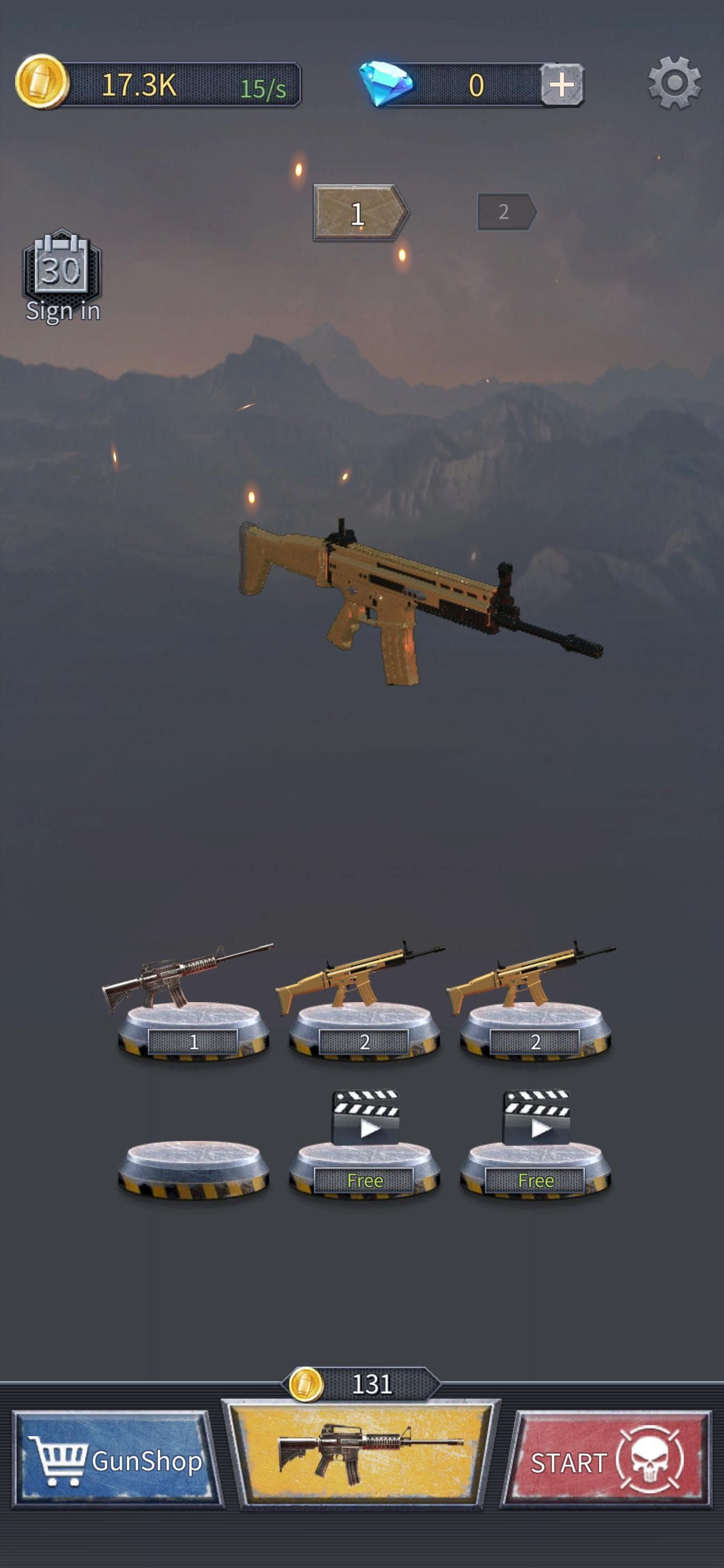Merge Idle Gun screenshot 1 - screenshot