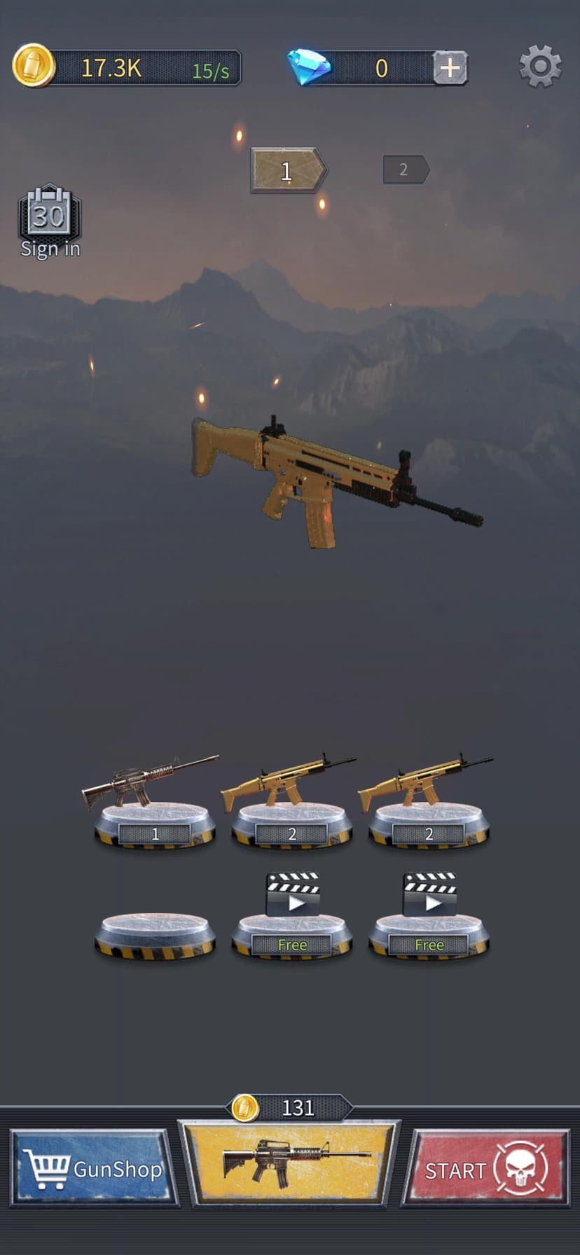 Merge Idle Gun screenshot 1 - screenshot