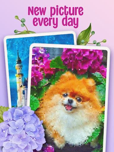 Cross-Stitch: Coloring Book screenshot 7 - screenshot