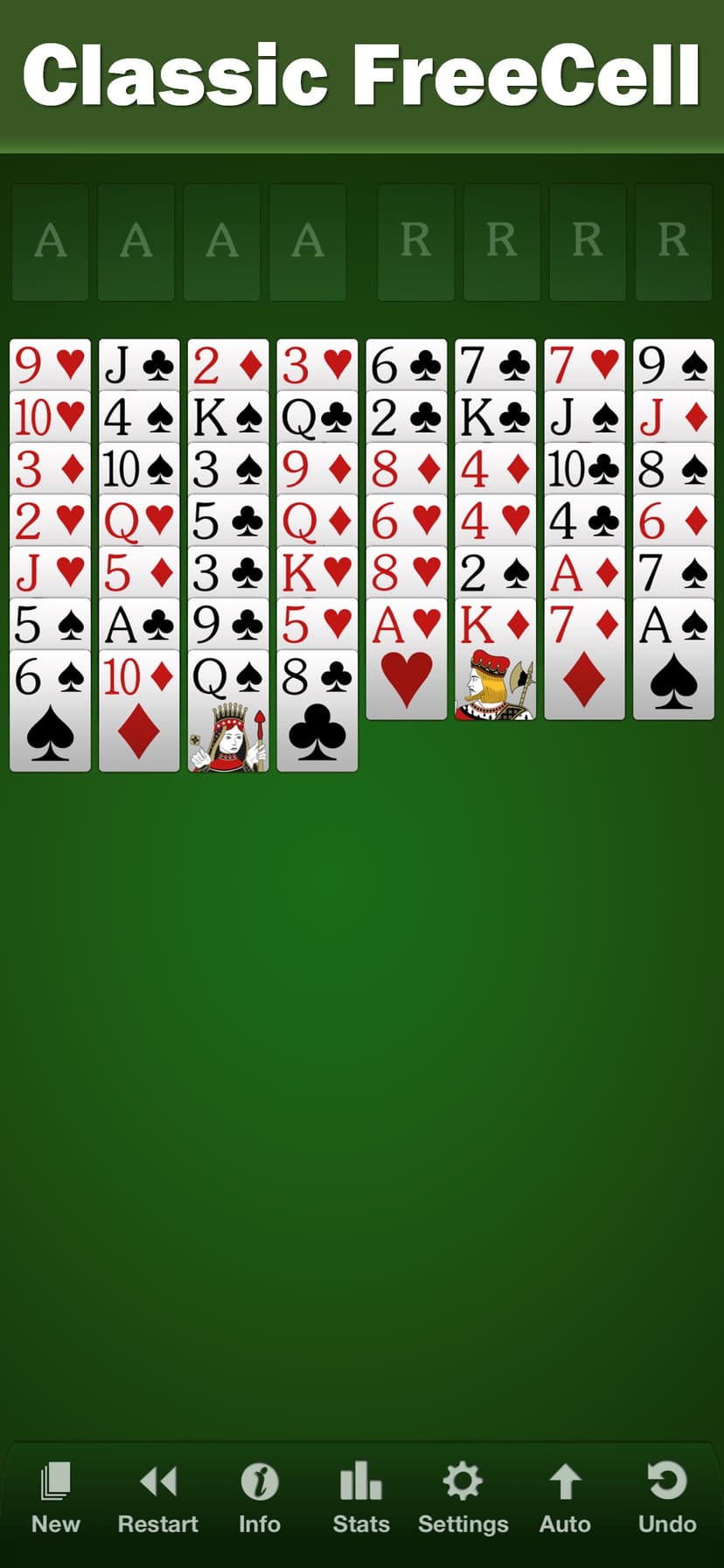 Solebon FreeCell Solitaire screenshot 1 - screenshot
