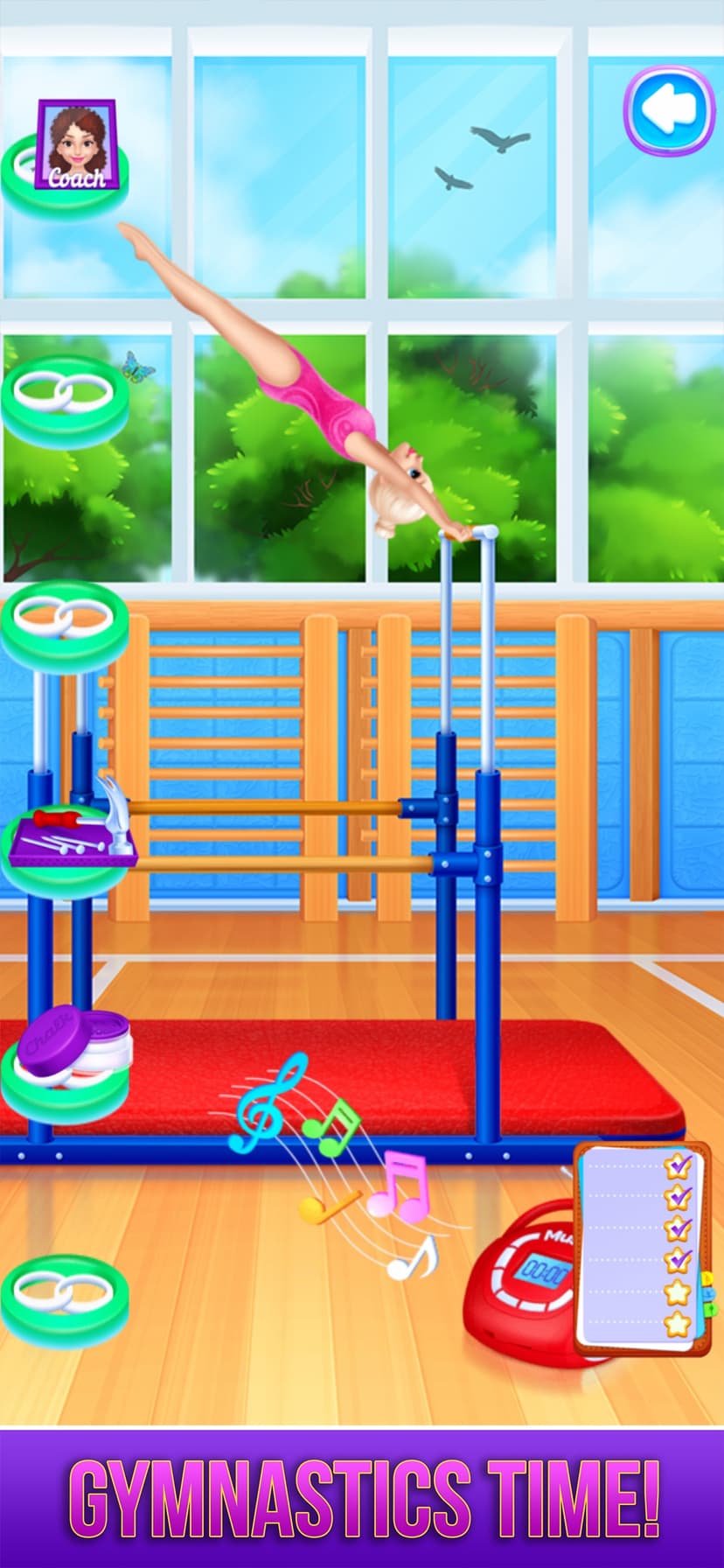 Gymnastics Dance Girl Games screenshot 1 - screenshot