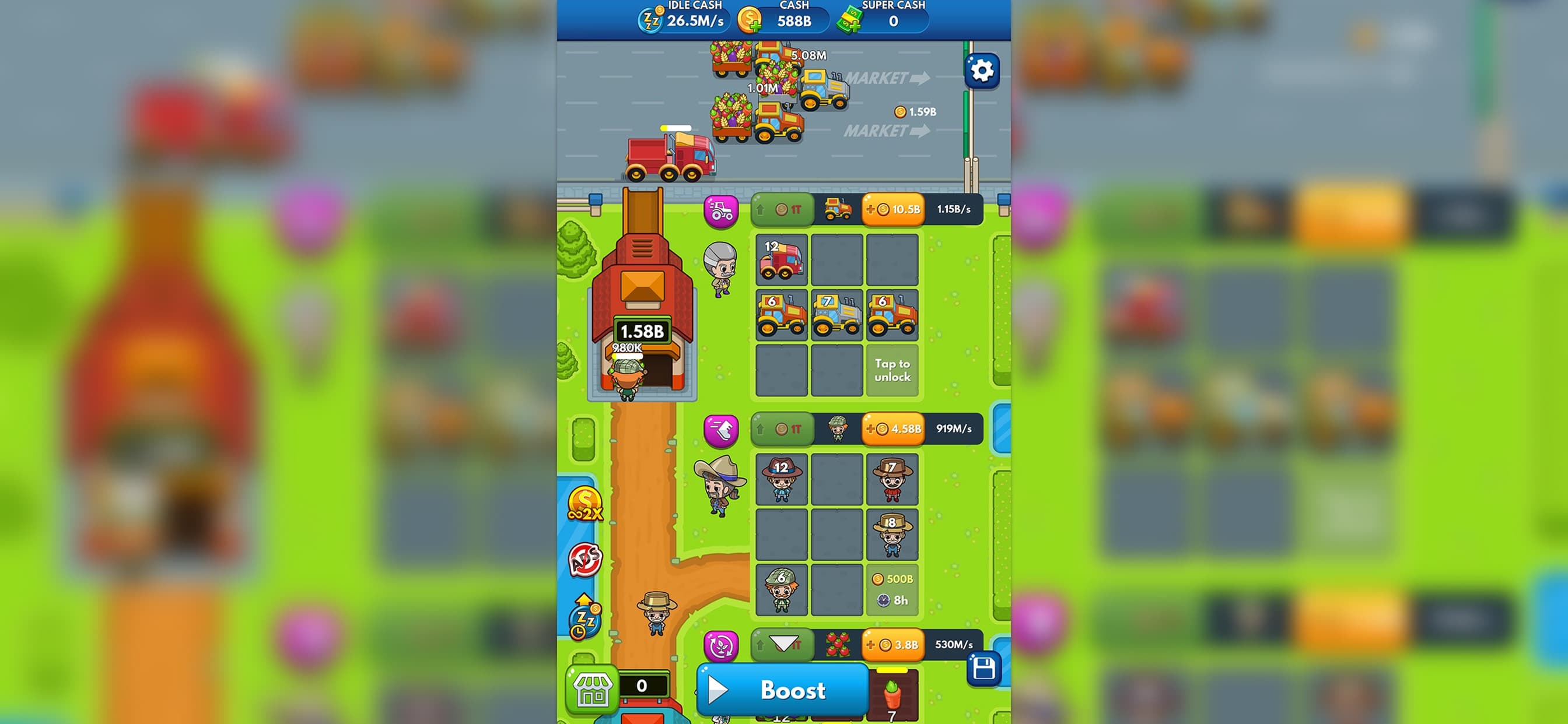 Idle Farm Tycoon - Merge Game screenshot 5 - screenshot