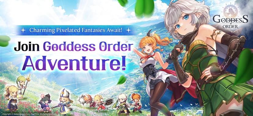Goddess Order: Pixel ARPG screenshot 1 - screenshot