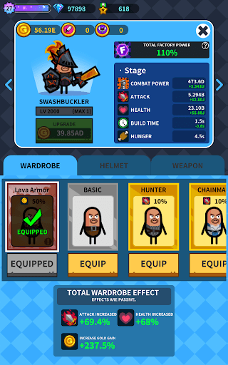 Hero Factory - Idle tycoon screenshot 21 - screenshot