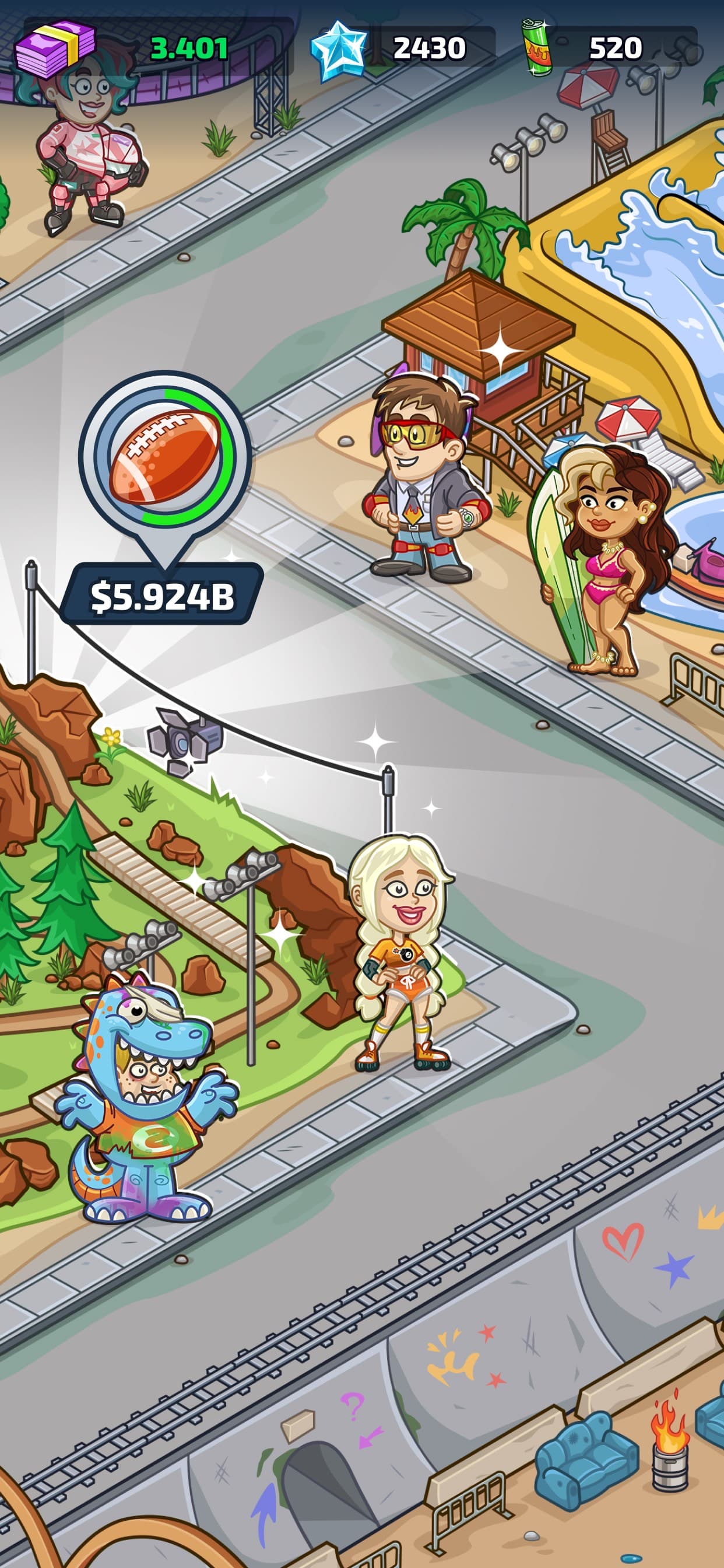 Idle Sports Stadium Tycoon screenshot 7 - screenshot