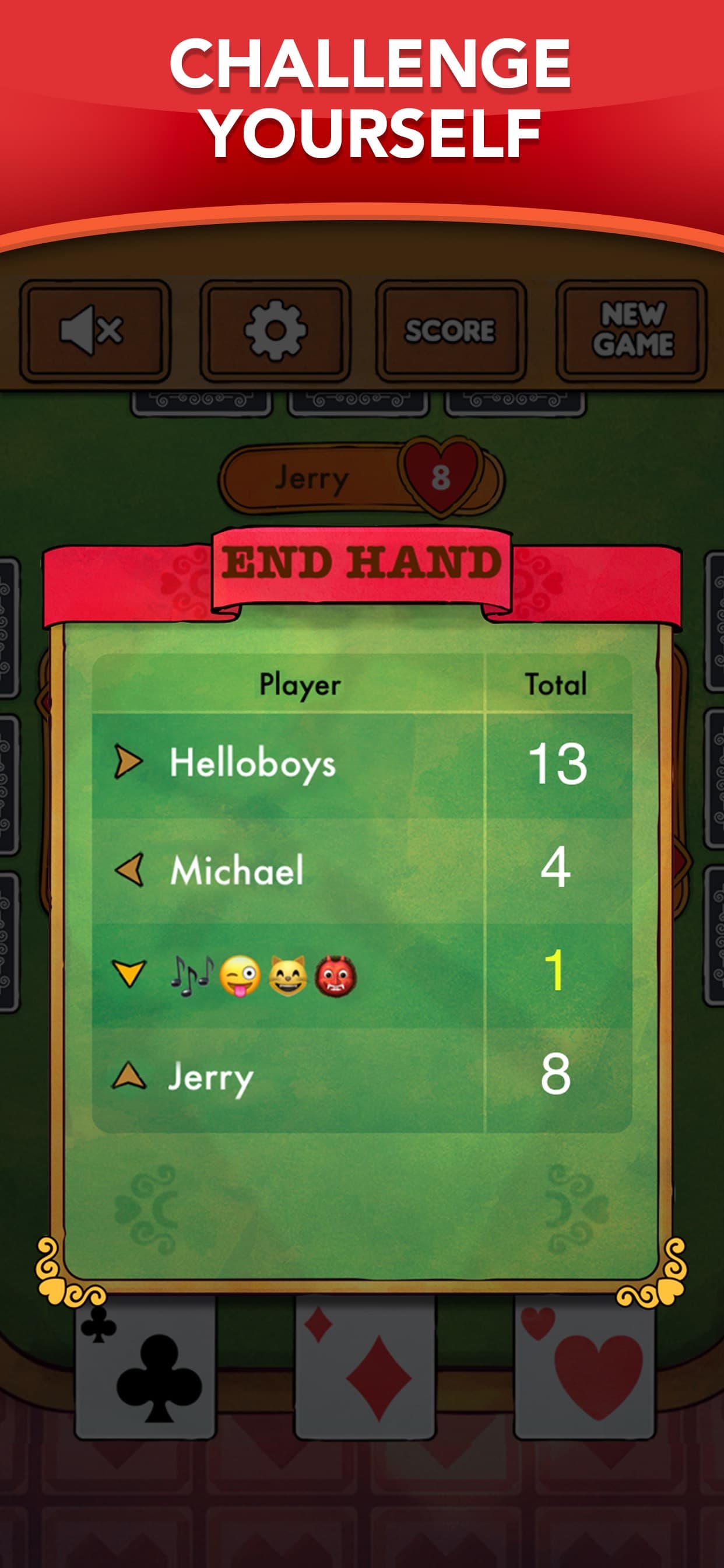 Hearts - Card Game Classic screenshot 4 - screenshot