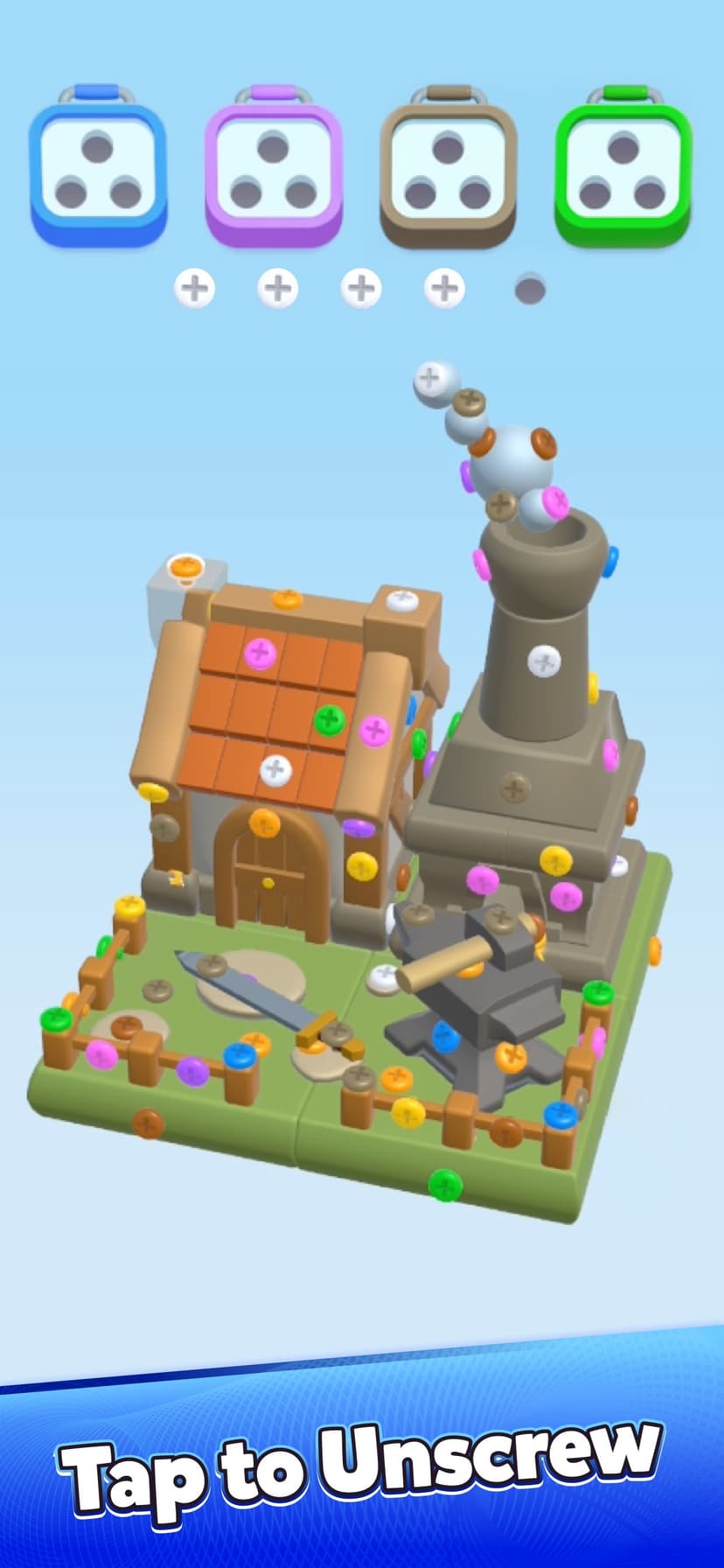 Screw Out 3D: Nut Sort Jam screenshot 8 - screenshot