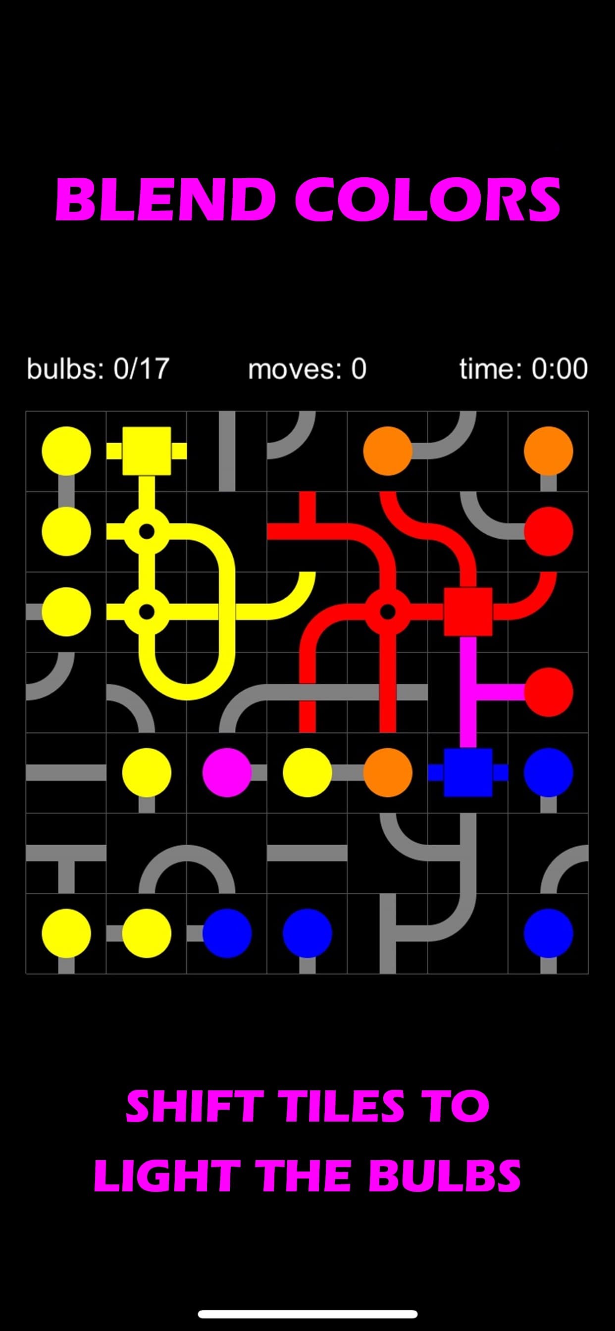 Shift Light Puzzle screenshot 1 - screenshot