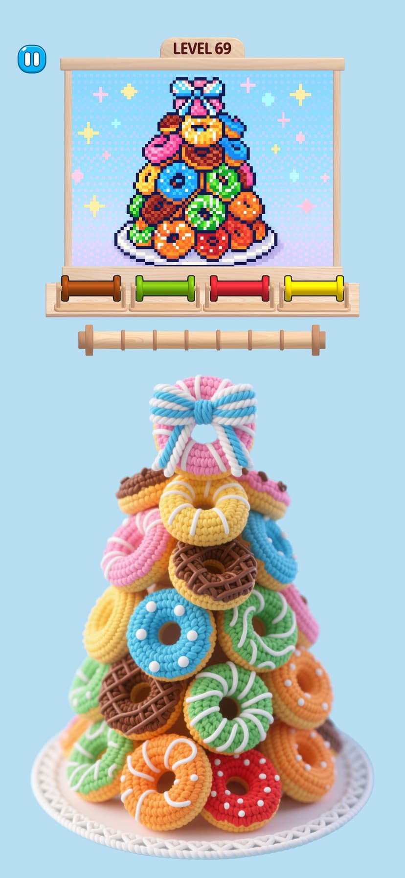 Yarn Jam - Unravel Wool Sort screenshot 1 - screenshot