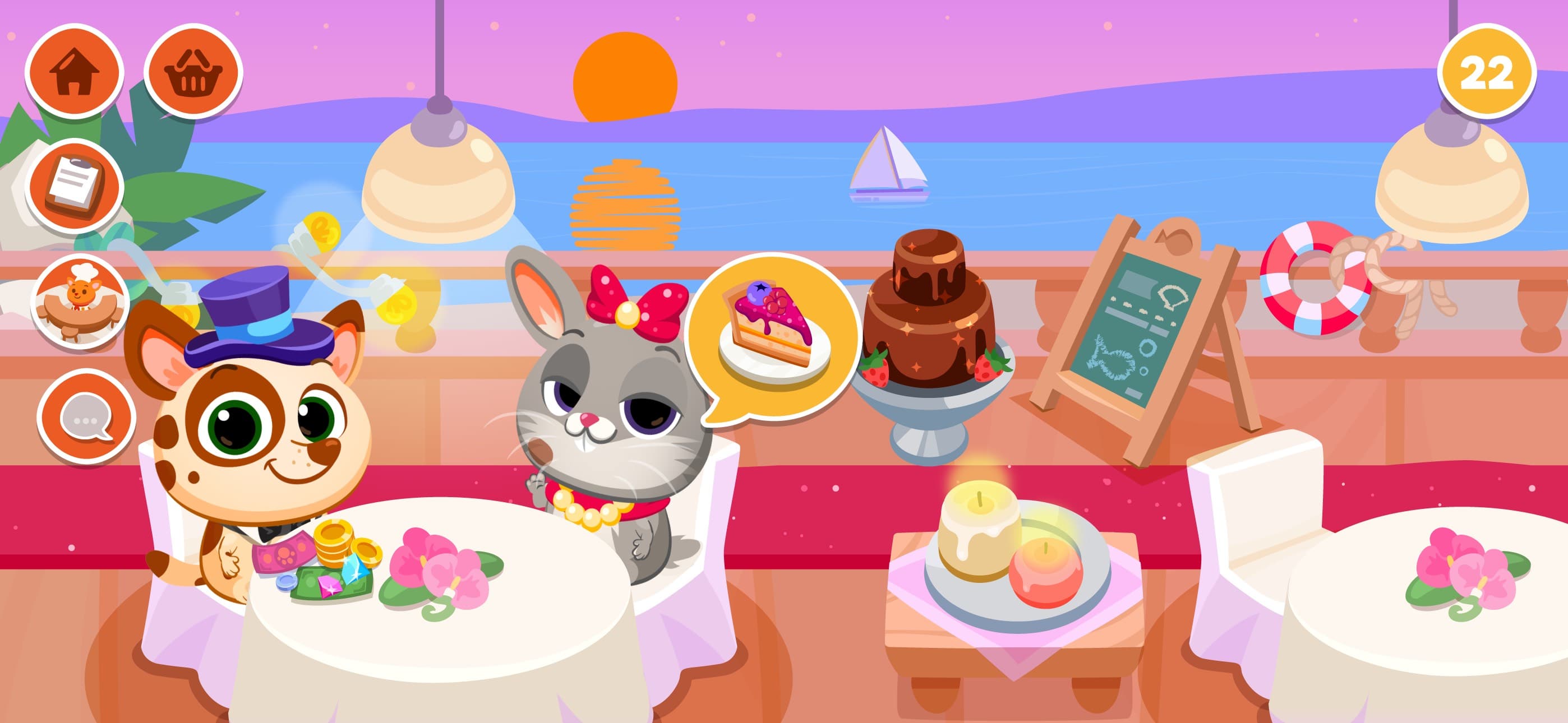 Bubbu Restaurant - Cooking Fun screenshot 2 - screenshot