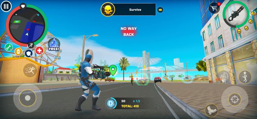 Rope Hero: Mafia City Wars screenshot 4 - screenshot