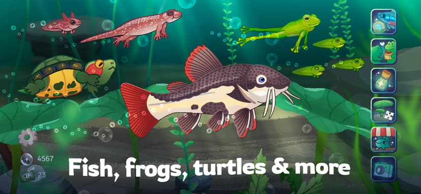 Pondlife — Relaxing Fish Game screenshot 2 - screenshot