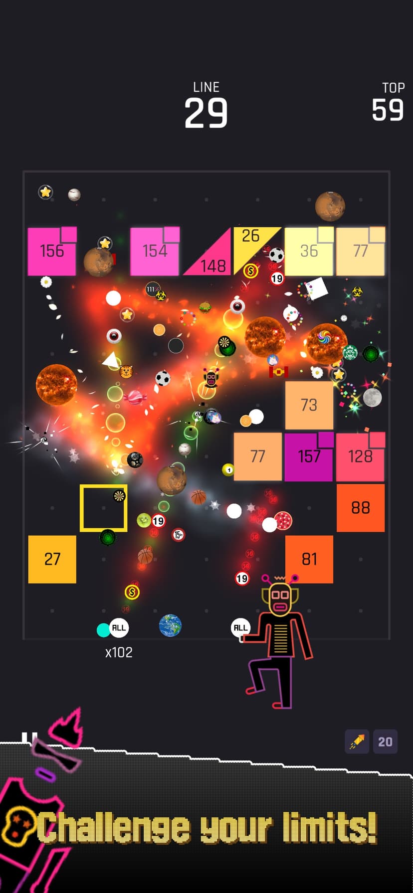 BBTAN : Break Brick screenshot 3 - screenshot