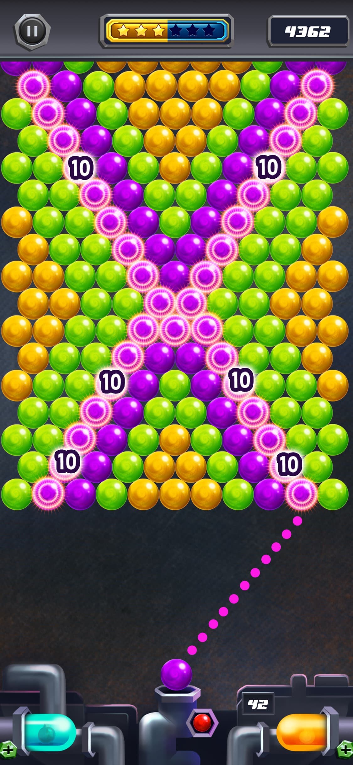 Power Pop Bubble Shooter Mania screenshot 1 - screenshot