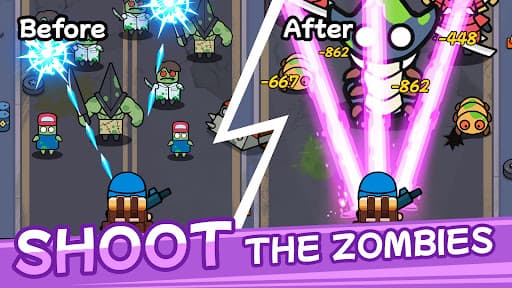 Bag Merge : Zombie Battle screenshot 4 - screenshot
