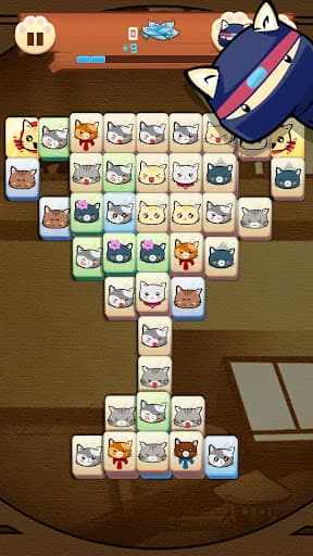 Hungry Cat Mahjong screenshot 3 - screenshot