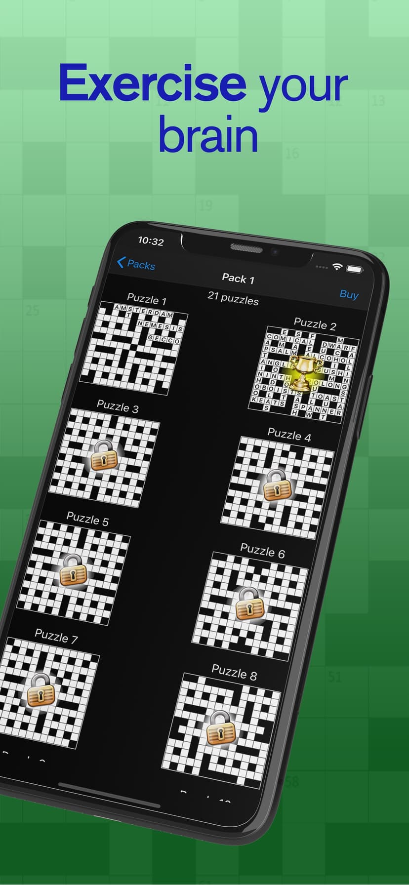 Cryptic Crossword screenshot 3 - screenshot