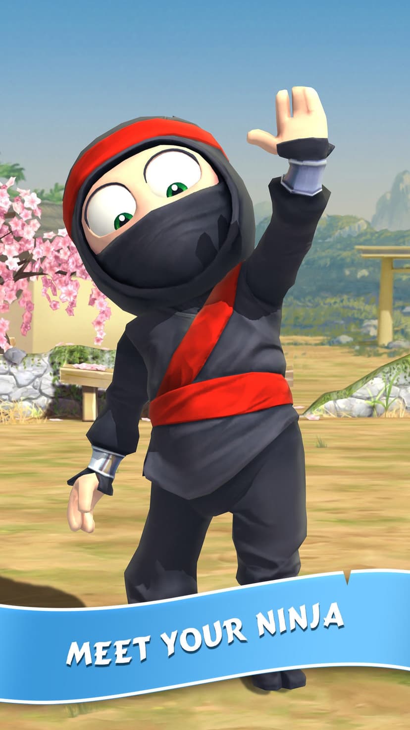 Clumsy Ninja screenshot 1 - screenshot