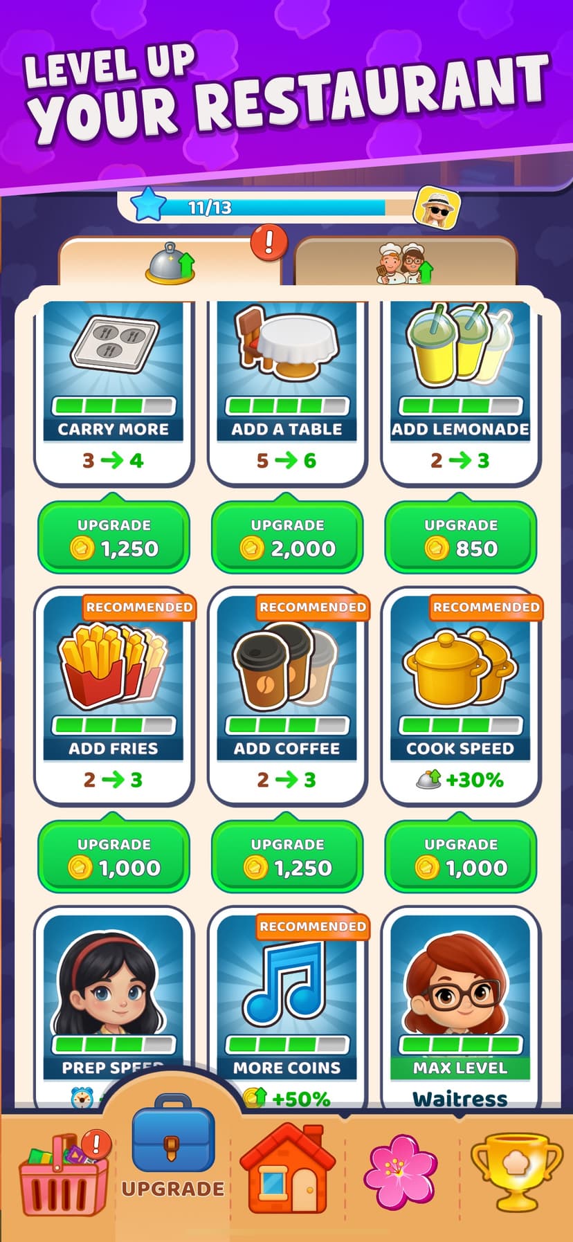 Nom Nom Town: Restaurant Game screenshot 8 - screenshot