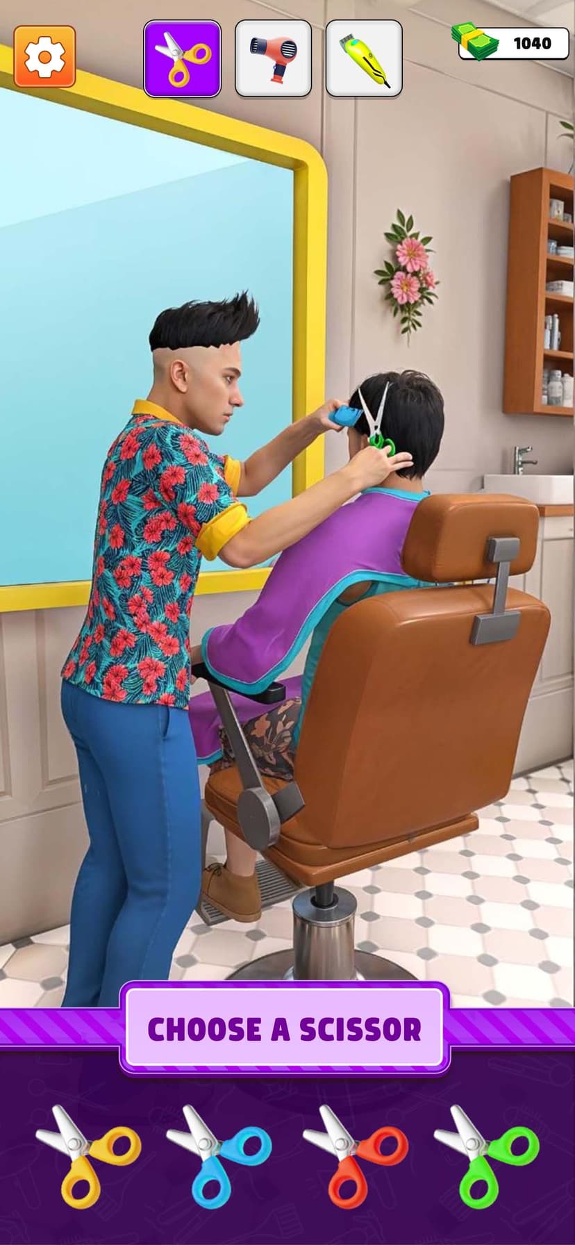 My Haircut Barber Shop Game screenshot 2 - screenshot