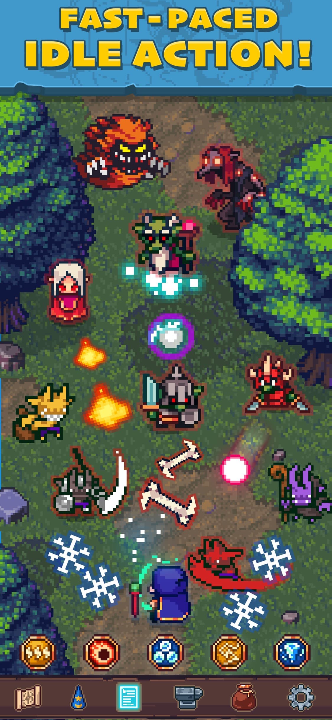 Tap Wizard RPG: Arcane Quest screenshot 1 - screenshot
