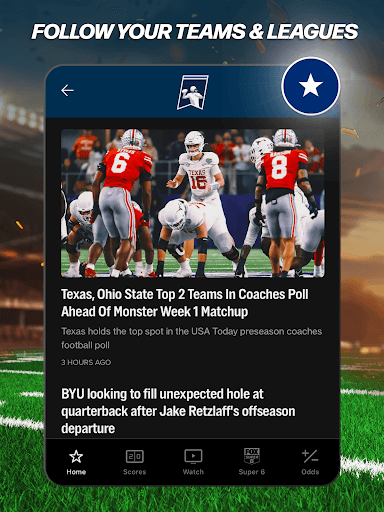 FOX Sports: Watch Live Games screenshot 8 - screenshot