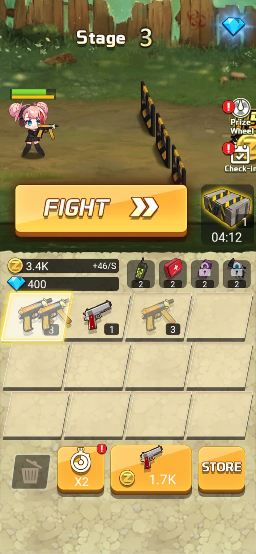 Merge Rush Z screenshot 4 - screenshot