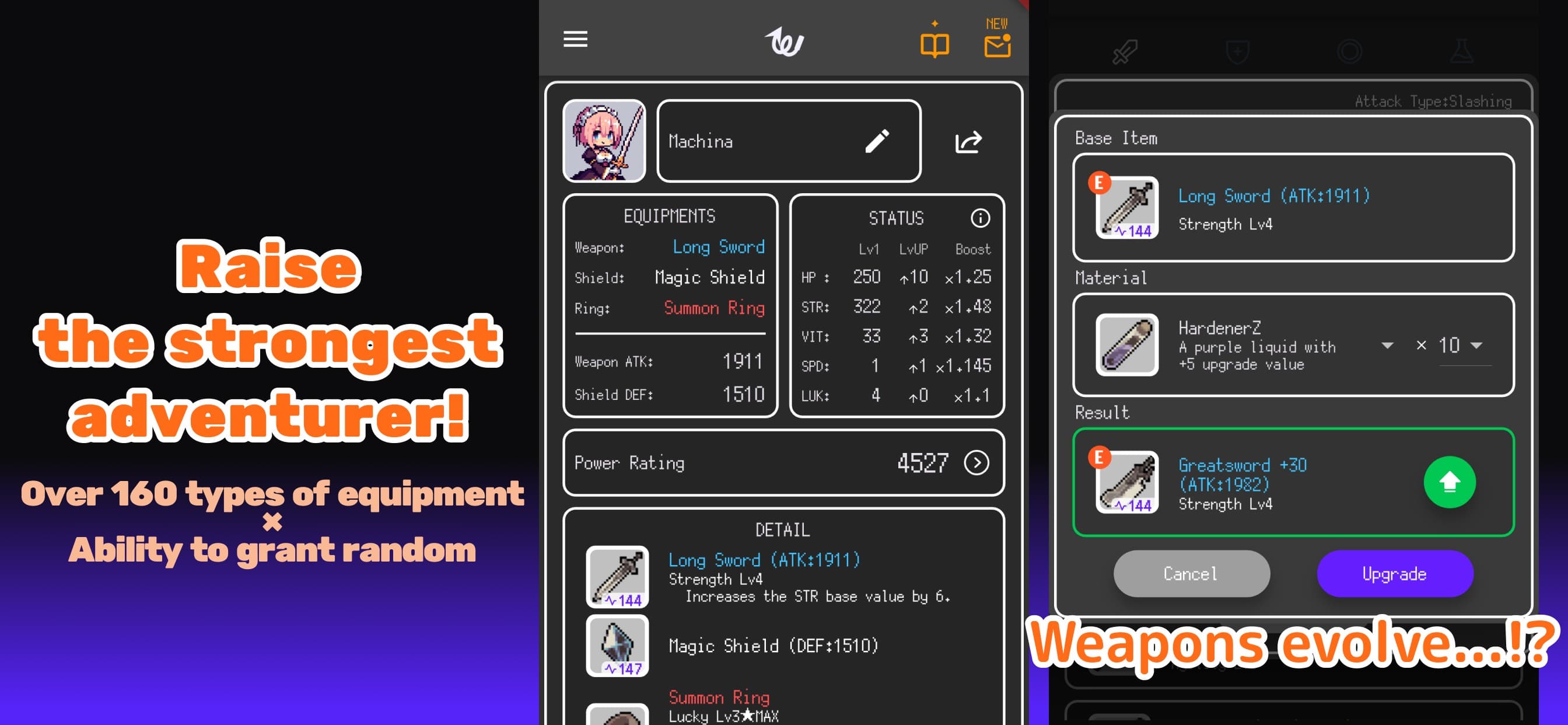 Whipper - Idle RPG screenshot 3 - screenshot